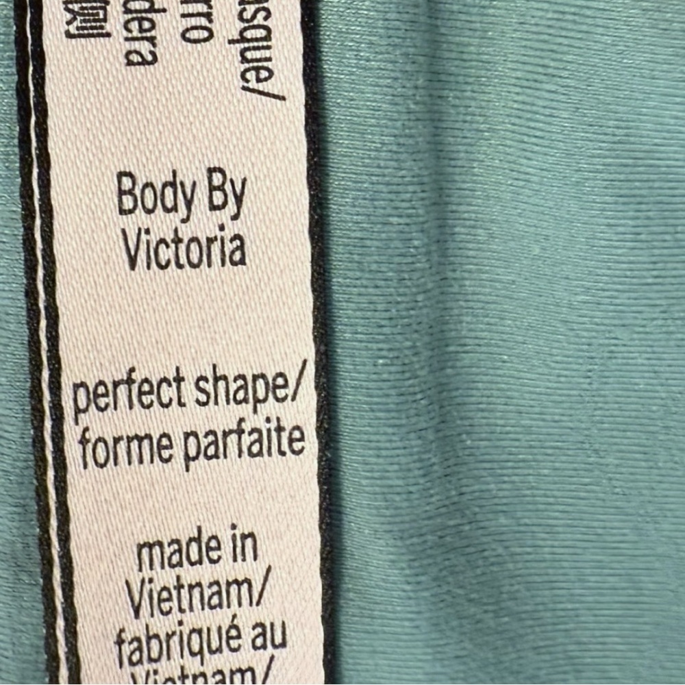 Victoria’s Secret Body By Victoria Perfect Shape Bra 34C Teal Smooth T-Shirt Bra - Picture 10 of 10